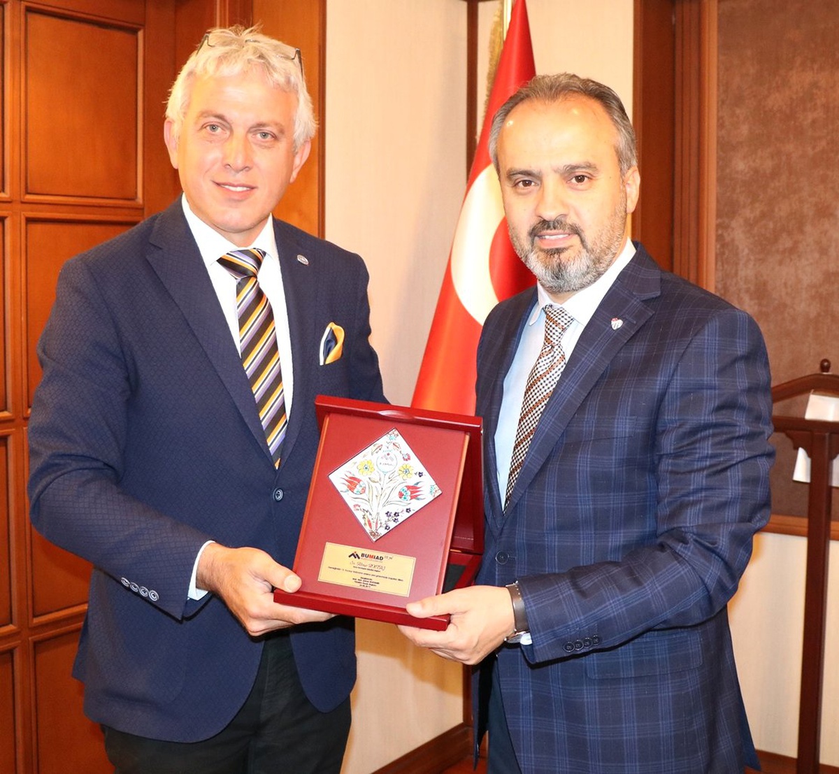 BUMİAD\'dan Aktaş\'a destek