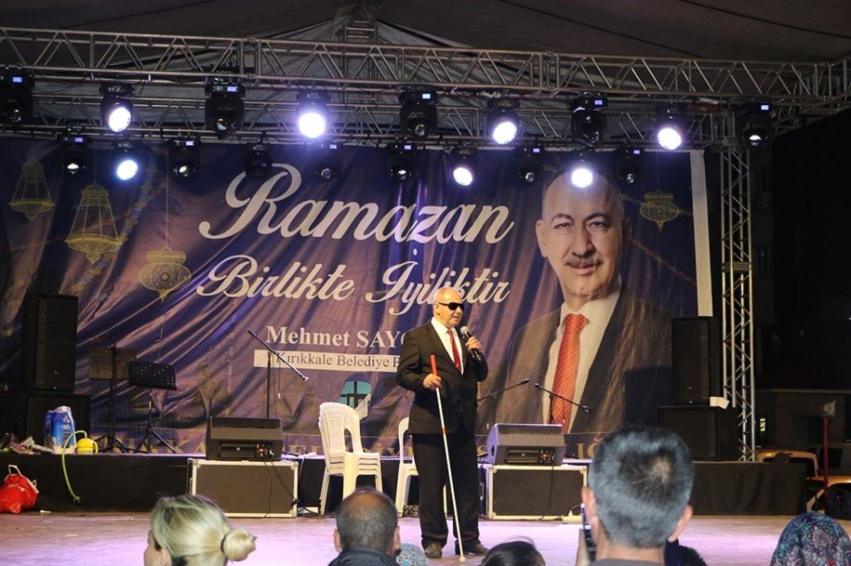 Ramazan Sokağında "Görme engelli insanlara karşı nasıl davranılır" semineri
