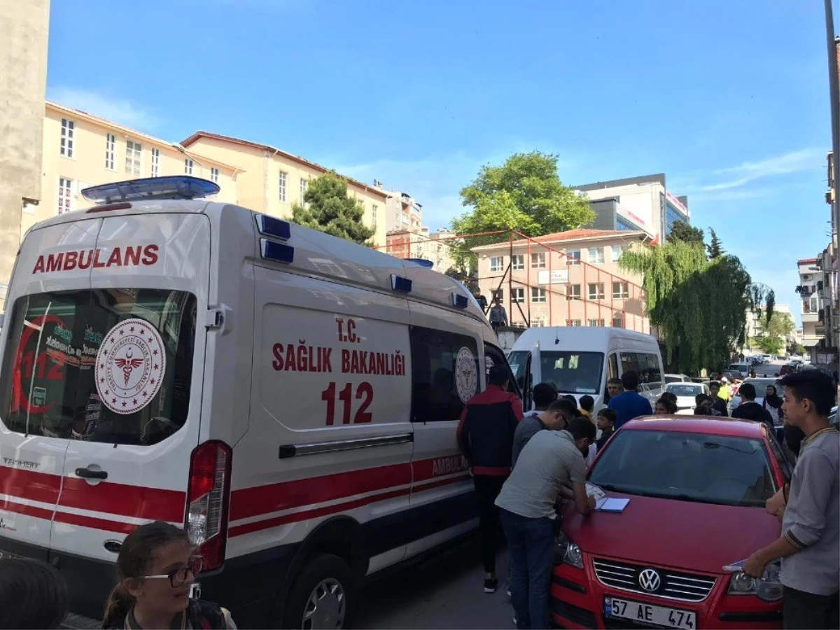 Sinop\'ta trafik kazası: 1 yaralı