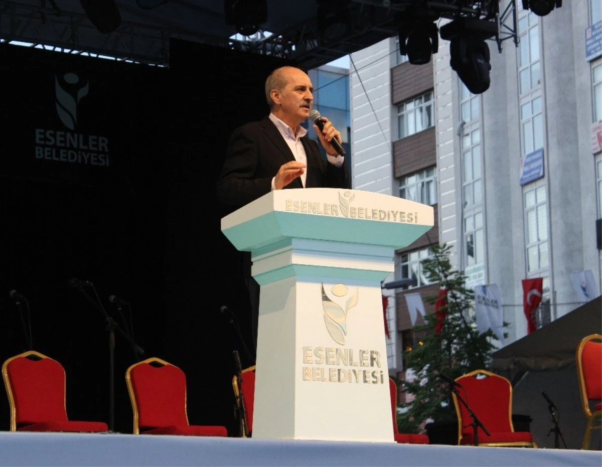 AK Parti Genel Başkanvekili Numan Kurtulmuş Esenler\'de iftara katıldı