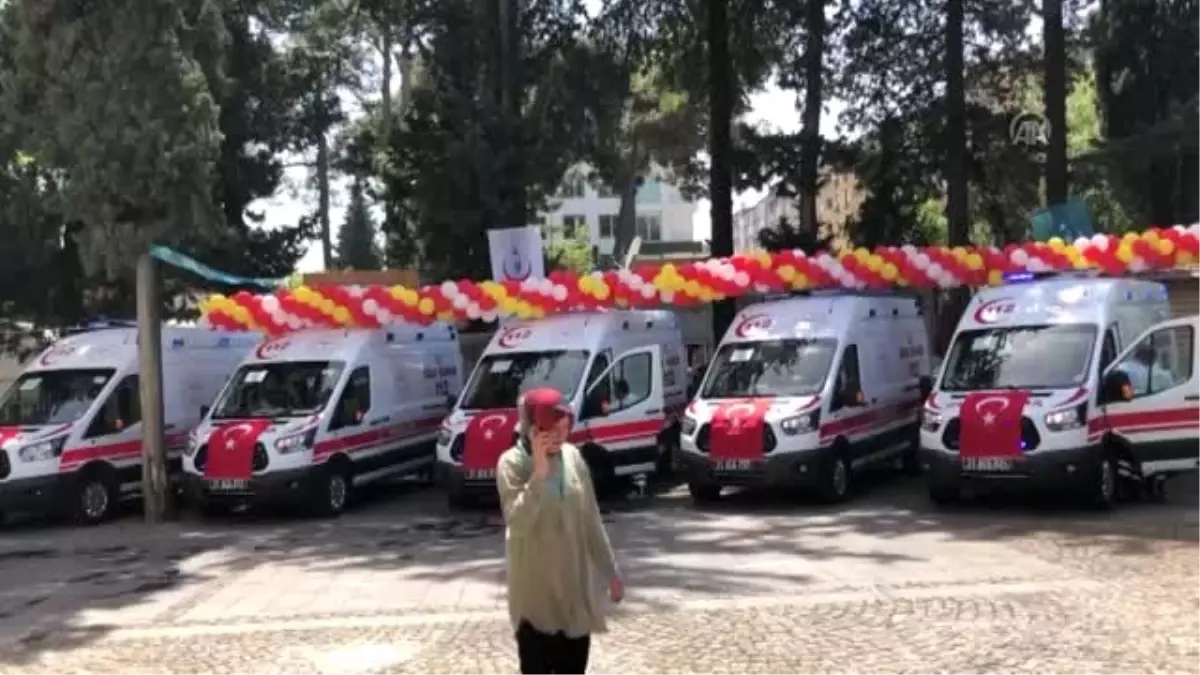 Ambulans teslim töreni