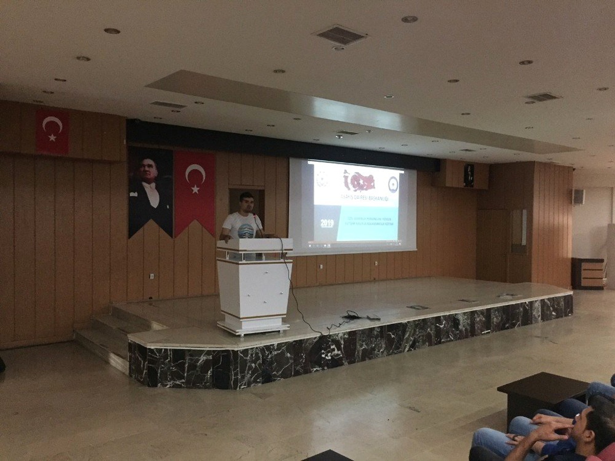 Bankalarda çalışan güvenlik görevlilerine eğitim