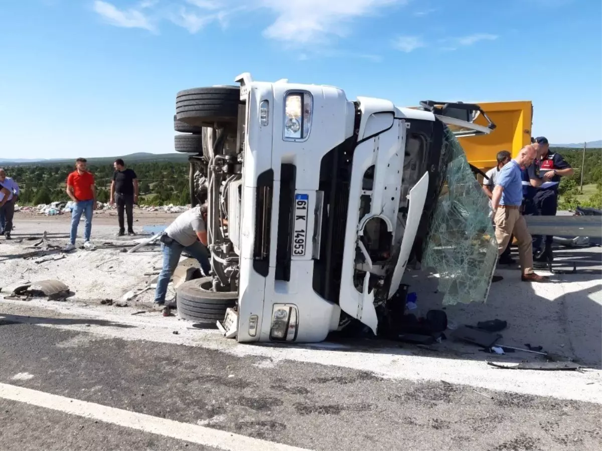 Çavdarhisar\'da trafik kazası: 1 ölü