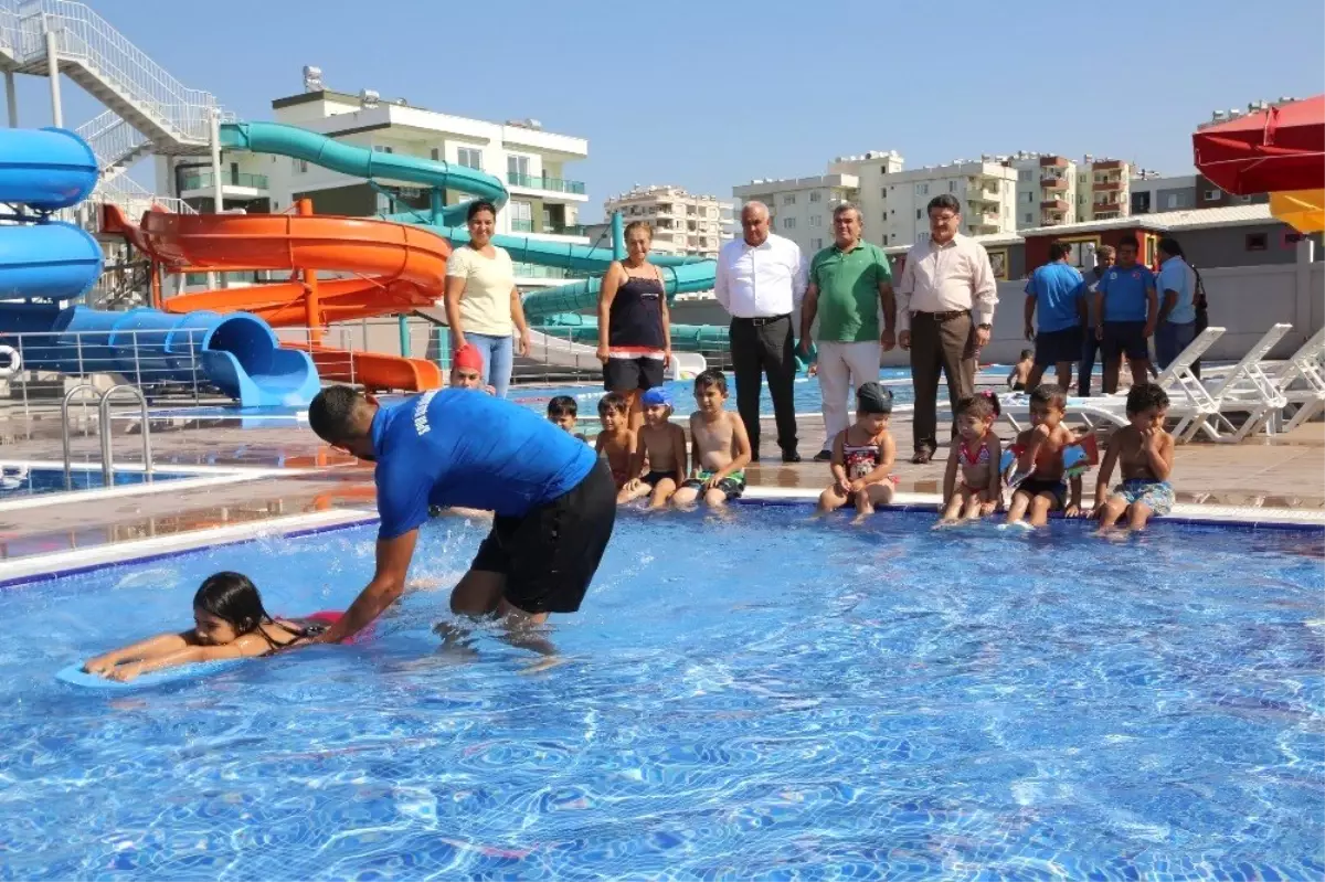 Erdemli Belediyesi Aquapark\'ı bayramda açıyor