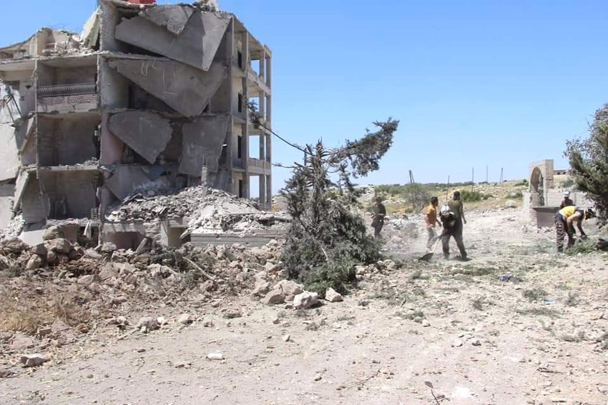 Esad rejiminin ve Rus uçaklarının İdlib\'e saldırıları devam ediyor: 16 ölü