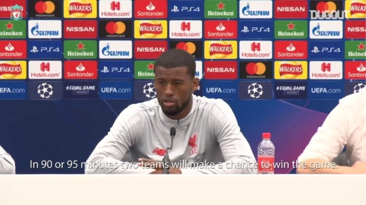 Gini Wijnaldum: \'Takımları karşılaştırırsanız, 50/50\'