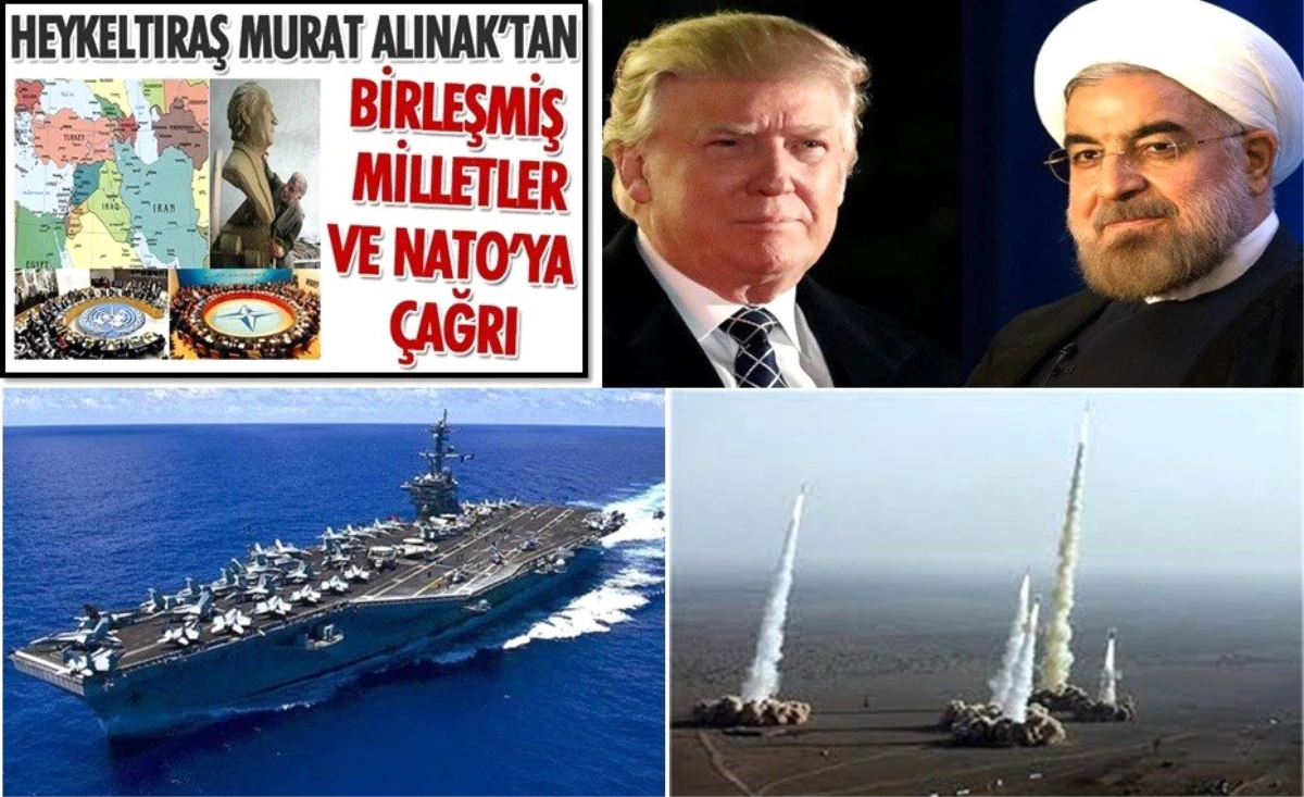 Heykeltıraş Murat Alınak, Washington ve Tahran\'a çağrıda bulundu!