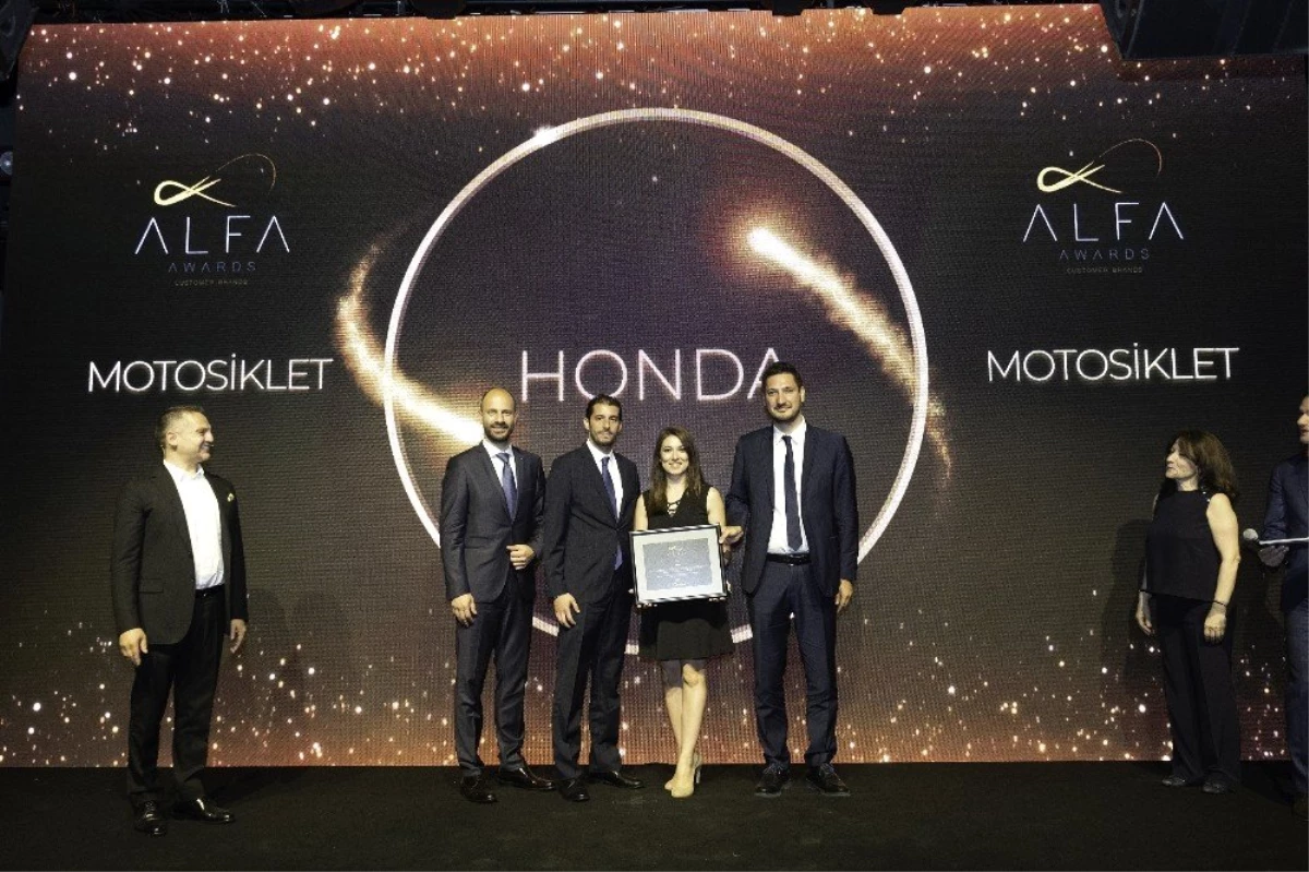 Honda Motosiklet Türkiye\'ye ödül