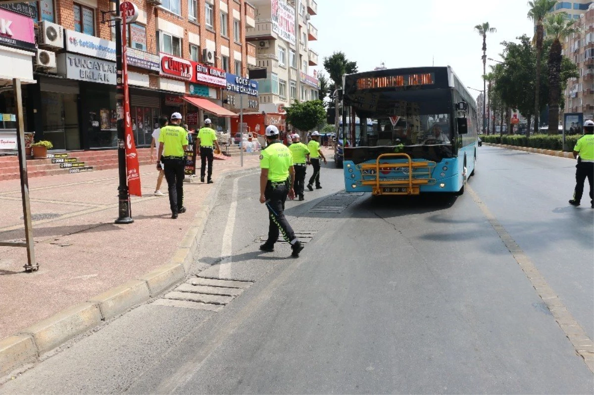 Mersin polisi bayram tedbirlerini aldı