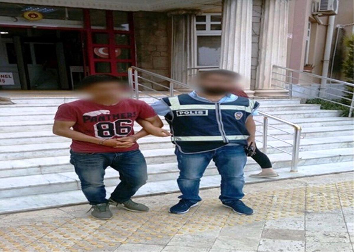 Motosiklet hırsızı suçüstü yakalandı