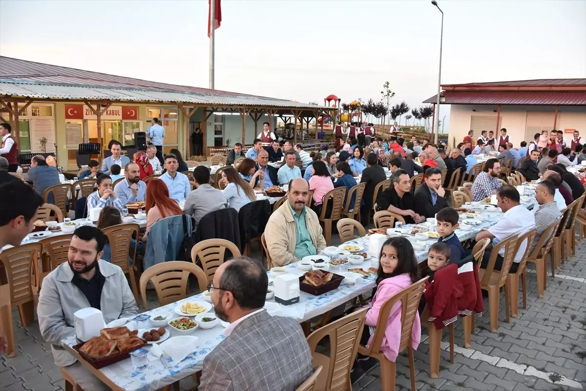 Samsun\'da cezaevi personeli iftarda buluştu