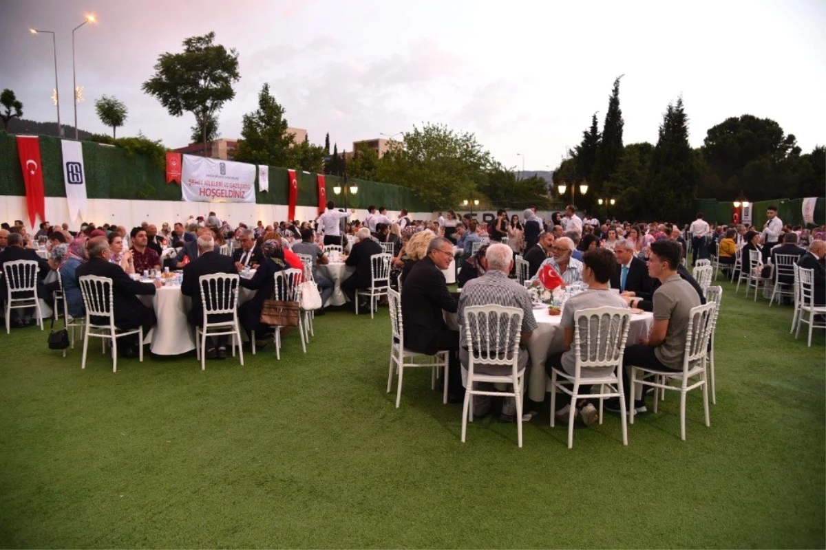 Vali Deniz, şehit aileleri ve gazilerle iftarda buluştu