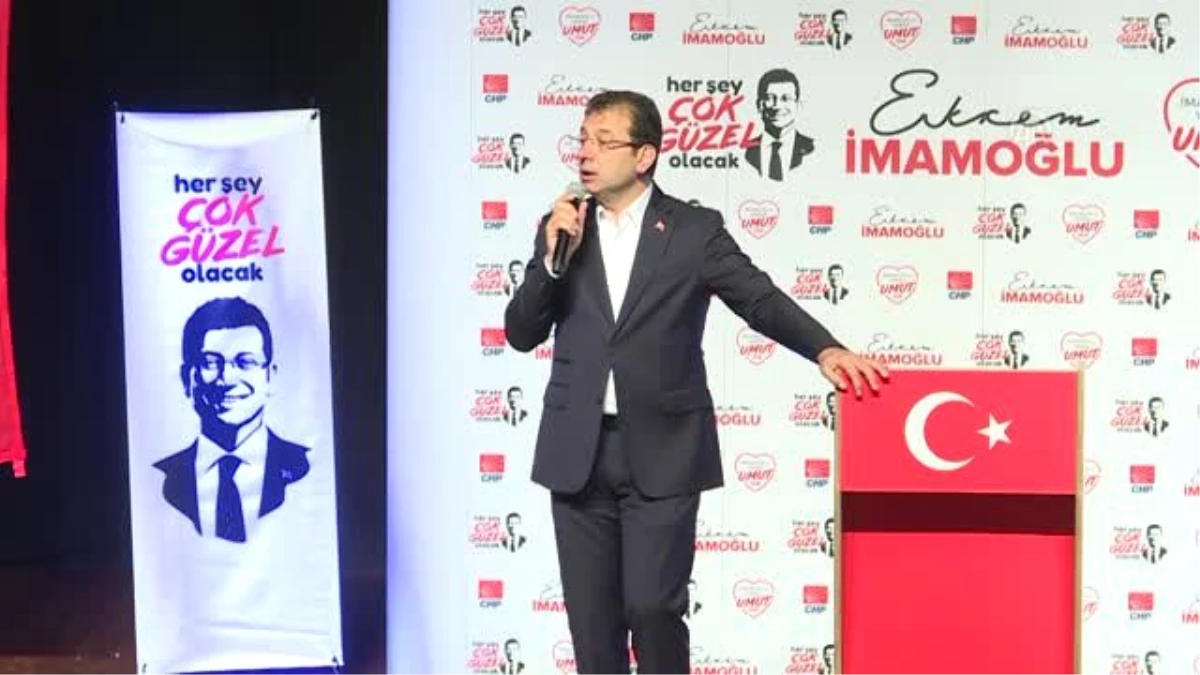 CHP İBB Başkan Adayı Ekrem İmamoğlu: İstanbul\'u biz kazanacağız