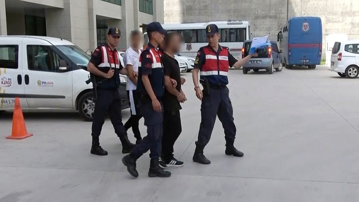 Demiryollarından alüminyum hırsızlığı zanlıları tutuklandı