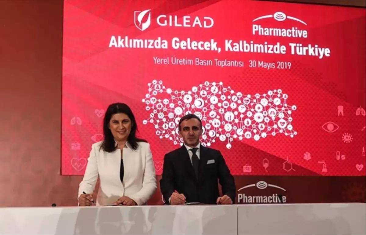 Gilead Sciences, Pharmactive İlaç ile yerli üretim anlaşması imzaladı