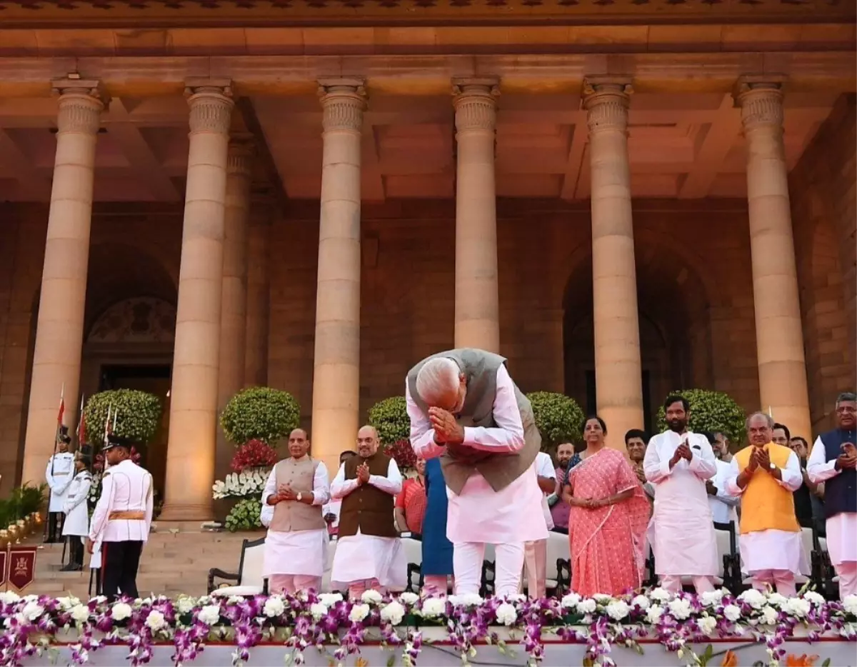 Hindistan Başbakanı Modi yemin ederek göreve başladı