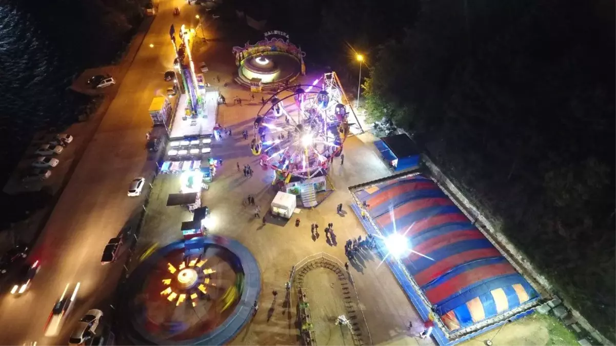 Sinop\'ta lunapark açıldı