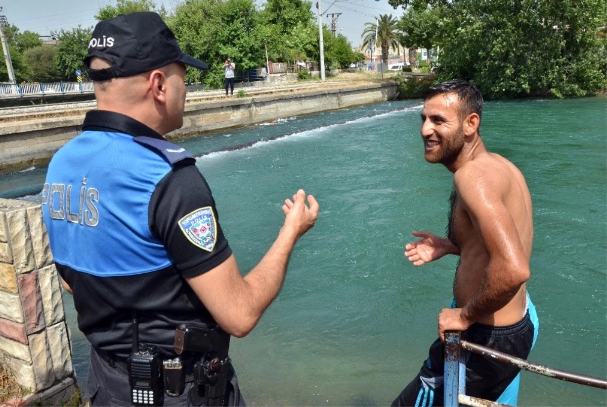 Sulama kanallarında tehlikeli serinliğe polisten uyarı