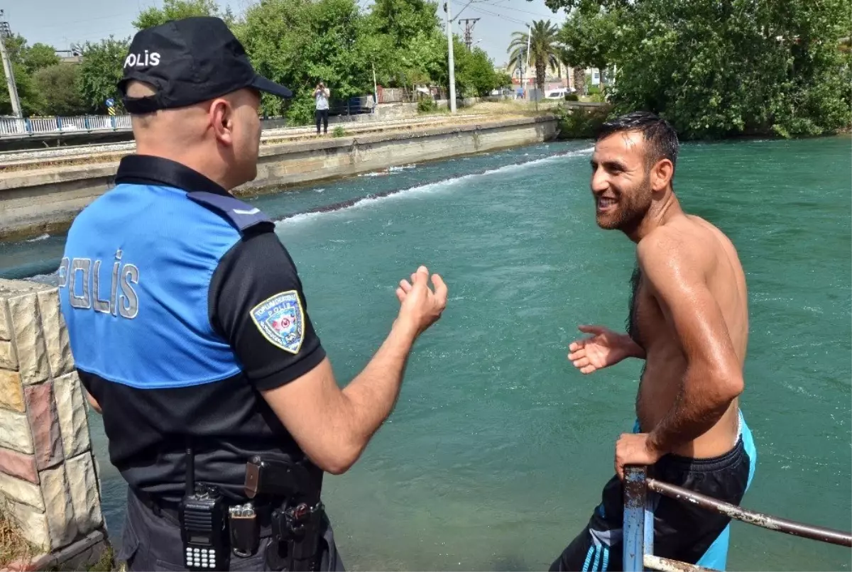 Sulama kanallarında tehlikeli serinliğe polisten uyarı