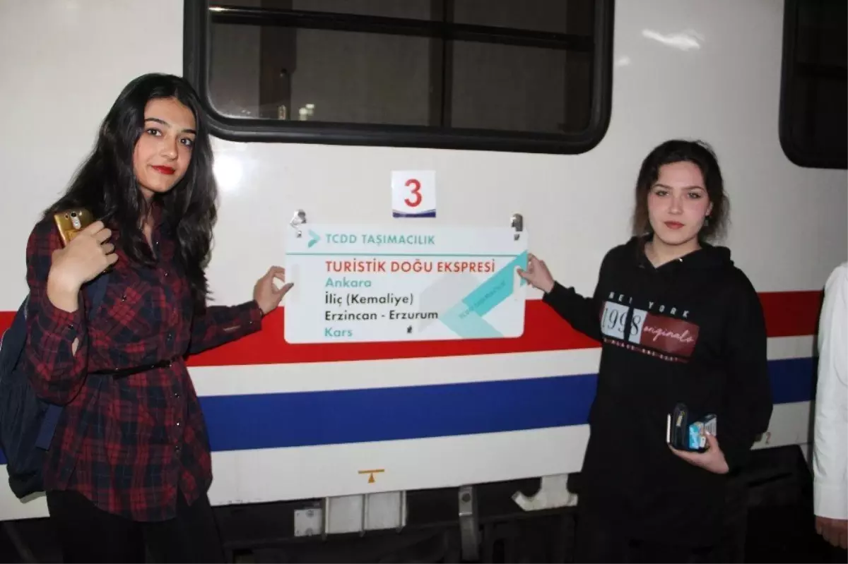 Turistik Doğu Ekspresi Erzurum\'da