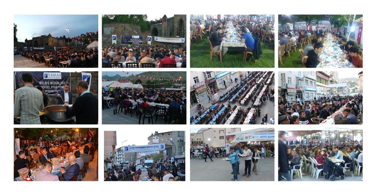 VEDAŞ, 10 bin vatandaşla iftarda buluştu