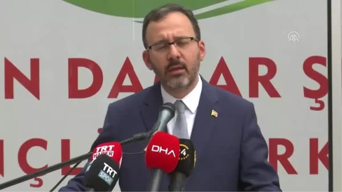 Bakan Kasapoğlu: "Bu ülkenin gençleri sadece bu ülkenin değil dünyanın umudu"