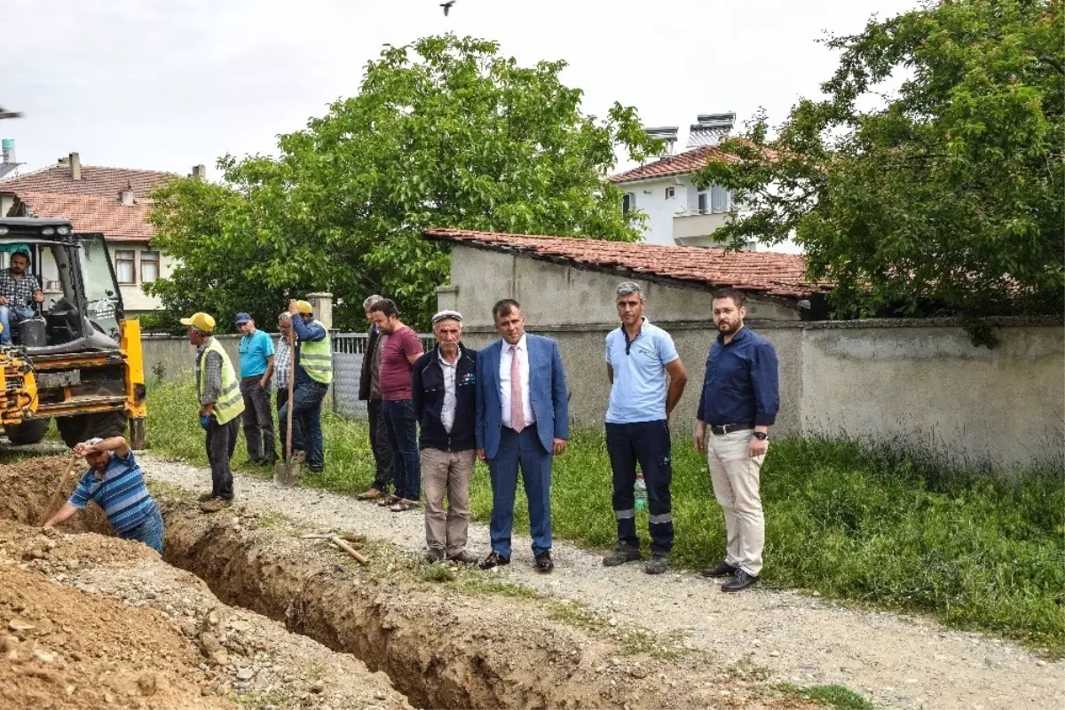 Başkan Çatal, Doğalgaz çalışmalarını yerinde inceledi