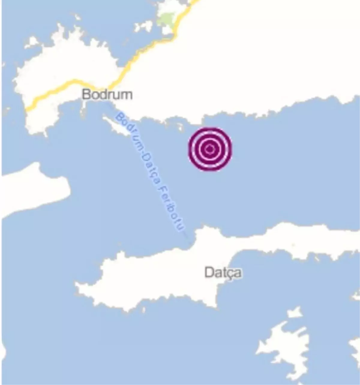 Bodrum\'da 4.2 şiddetinde deprem