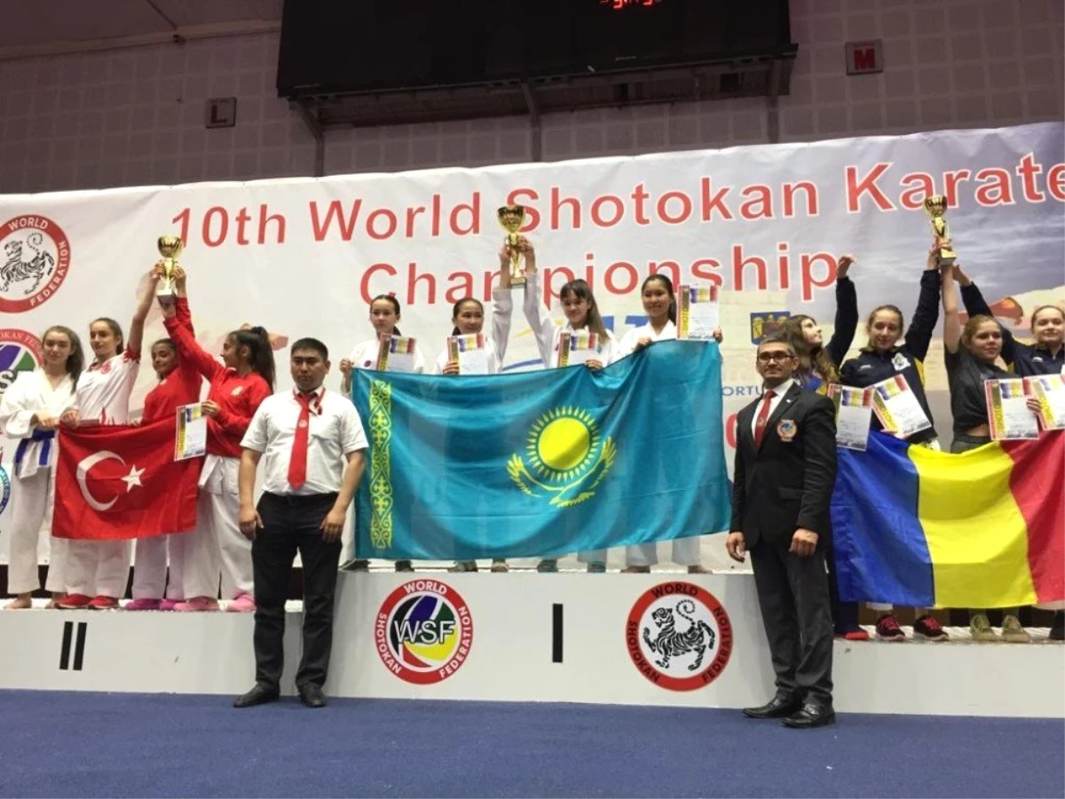 Diyarbakırlı Sena, karatede dünya ikincisi oldu