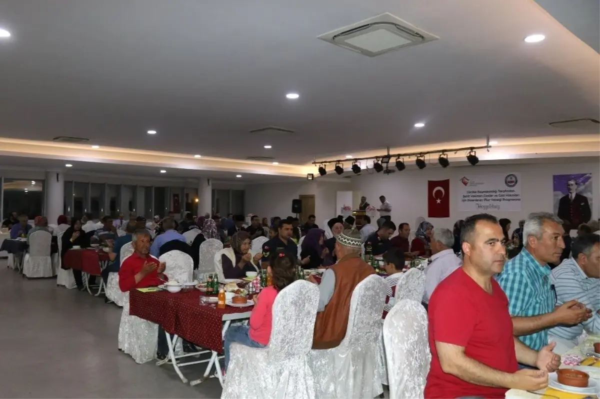 Gördes Kaymakamlığından şehit aileleri ve gazilere iftar