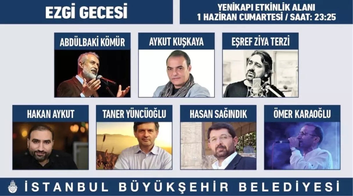 İBB Ramazan\'ın coşkusunu "Ezgi Gecesi" ile taçlandırıyor