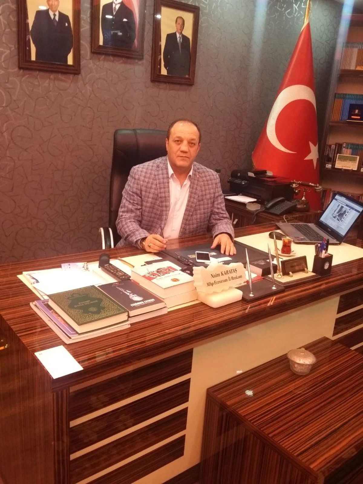 MHP Erzurum İl Başkanı Naim Karataş\'tan Kadir Gecesi mesajı