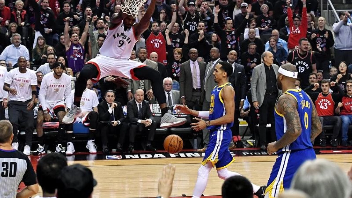 NBA final serisinde ilk galibiyet Toronto Raptors\'ın
