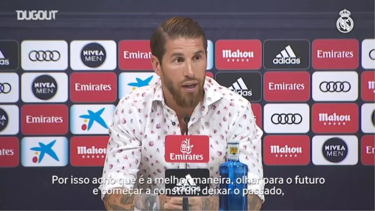 SERGIO RAMOS: O MEU SONHO É TERMINAR BİR MINHA CARREIRA GERÇEK MADRID YOK