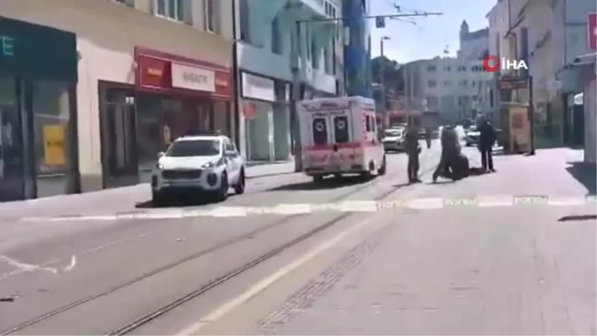 Slovakya\'da Bıçaklı Şahıs Polis Tarafından Vuruldu