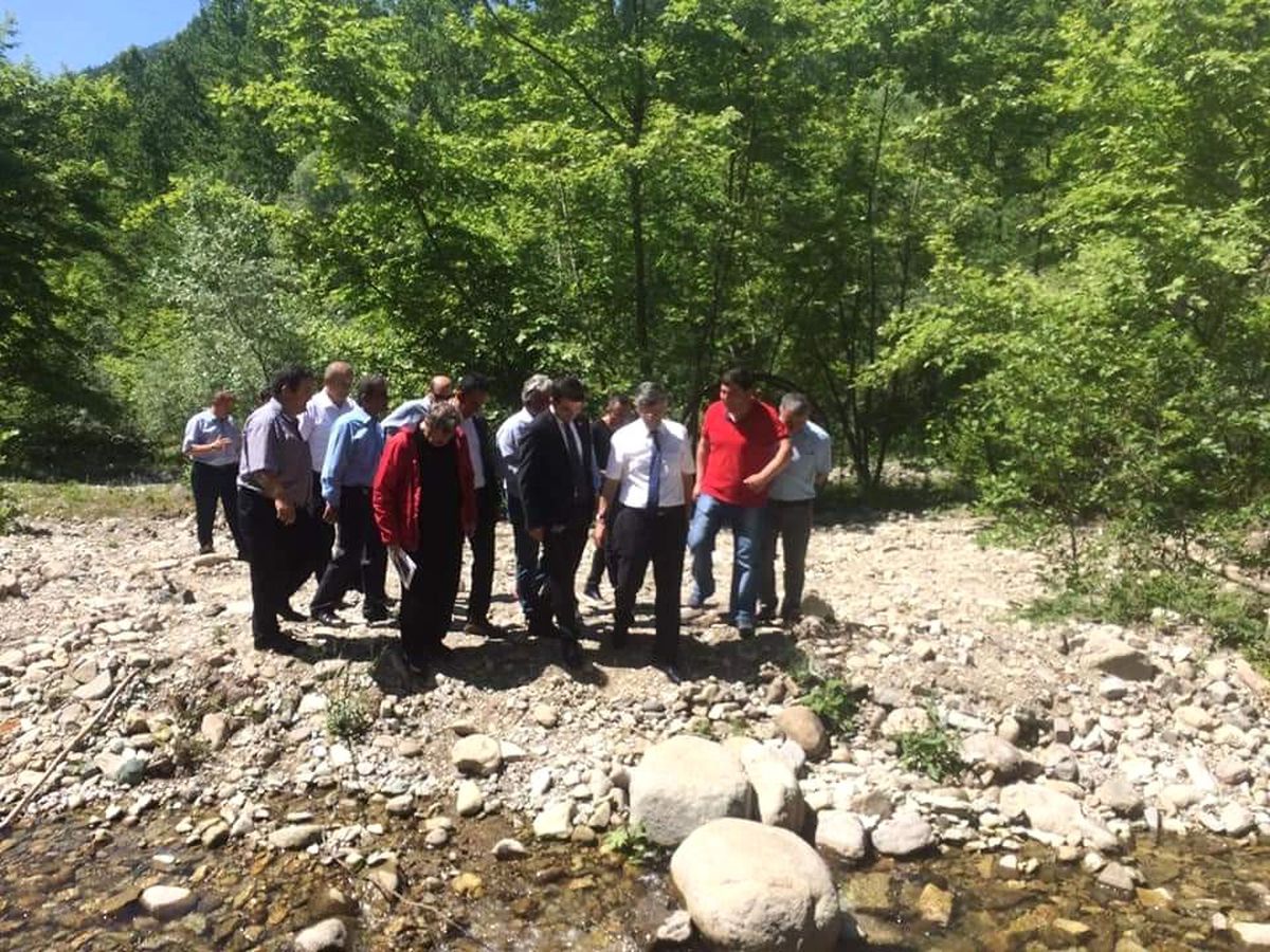 Süzek deresi şelalesi açıldı
