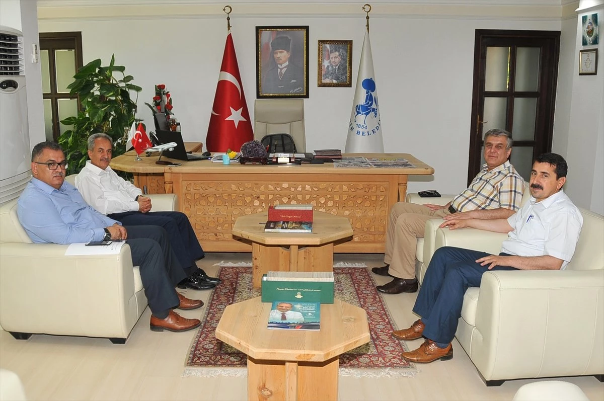 TKDK İl Koordinatörü Doğan\'dan Akşehir Belediyesine ziyaret