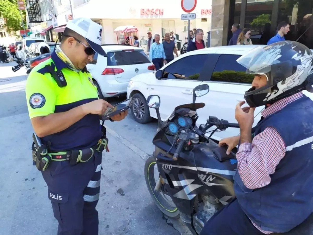 Trafik ekiplerinden bayram denetimi