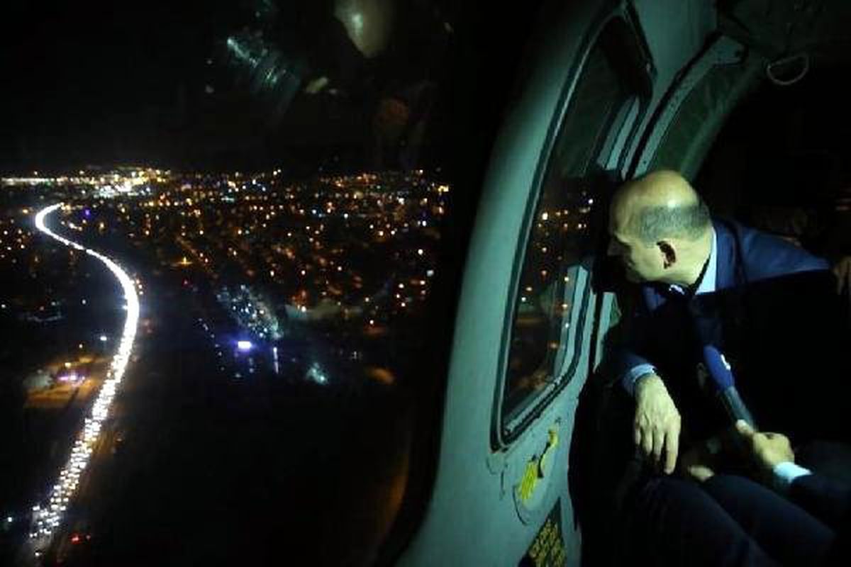 Bakan Soylu, Bolu\'da trafik denetimine katıldı