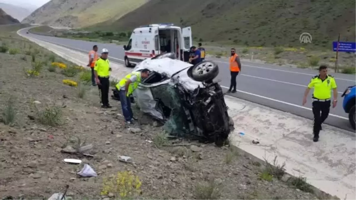 Bayram tatiline giderken trafik kazasında yaralandılar