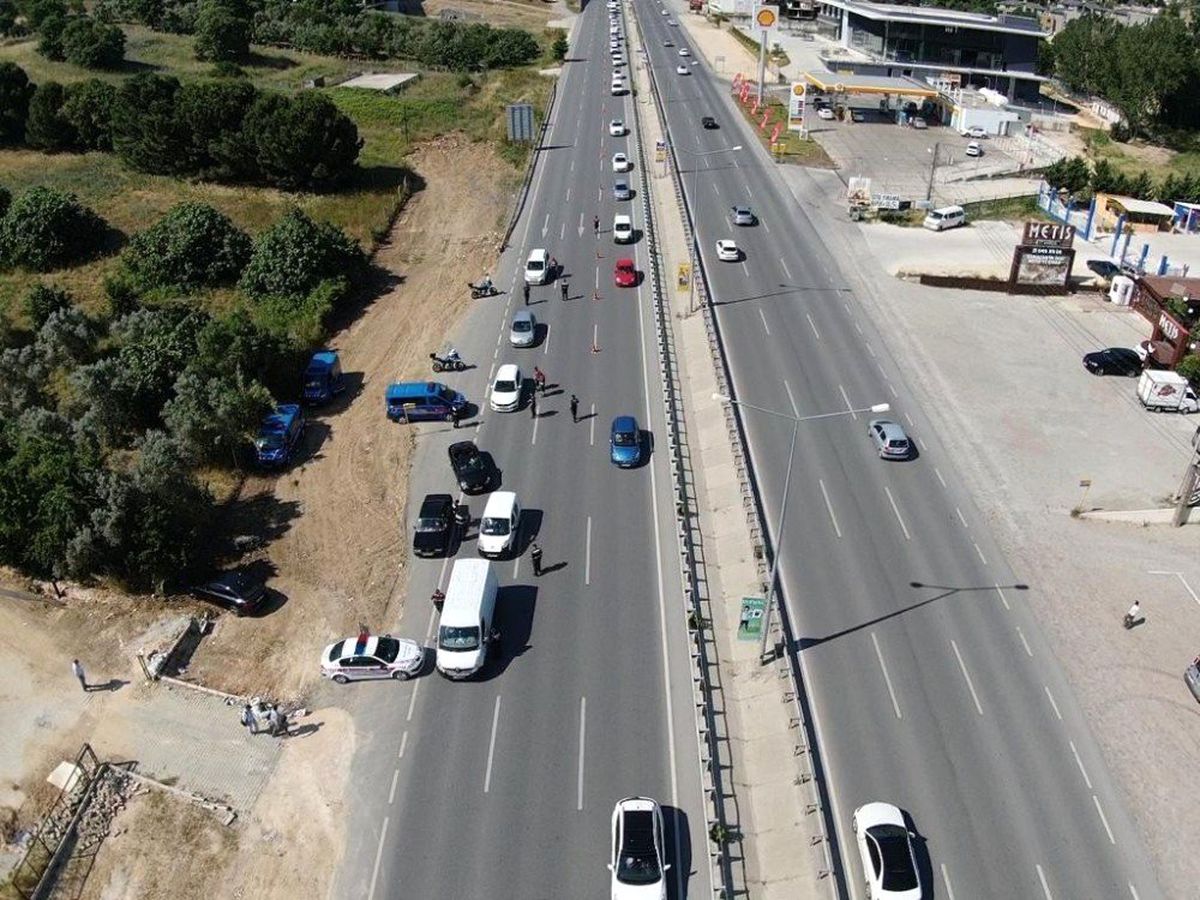 Bursa\'da drone destekli huzur operasyonu