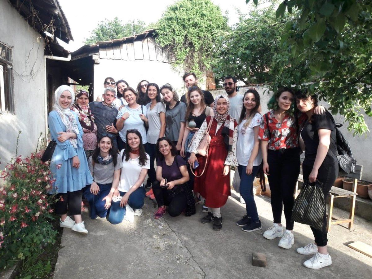 Dönemin son dersini çömlek ustasından aldılar