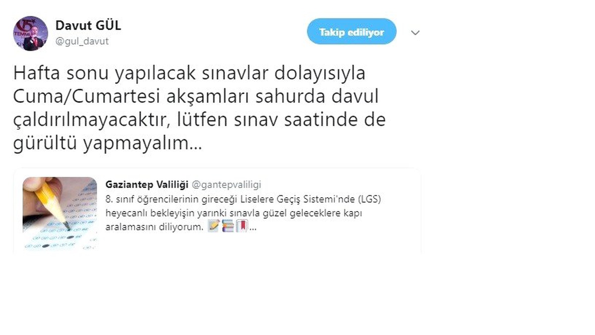 Gaziantep\'te Ramazan davulu yasaklandı