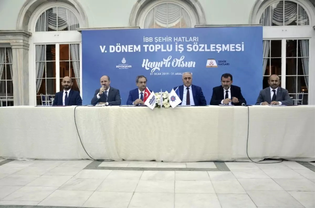 İBB Şehir Hatları\'nda yüzleri güldüren toplu iş sözleşmesi imzalandı