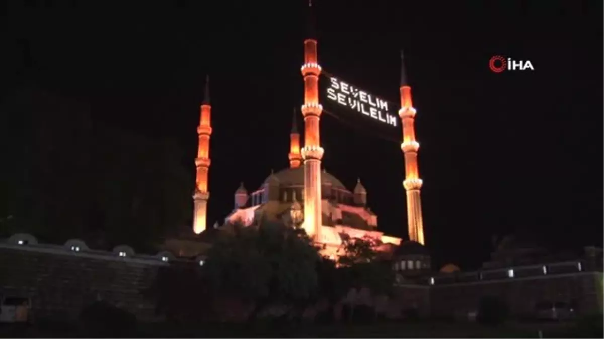 Kadir Gecesi\'nde Selimiye Camii doldu taştı