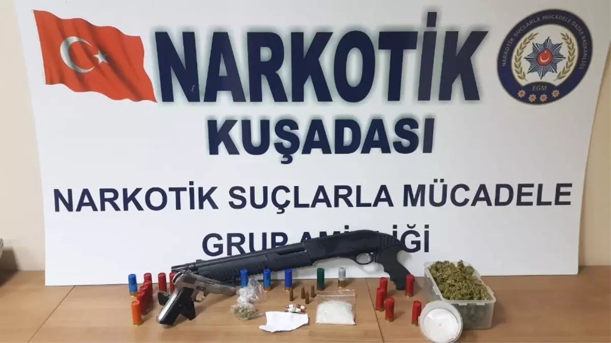 Kuşadası\'nda bayram öncesi uyuşturucu tacirlerine darbe