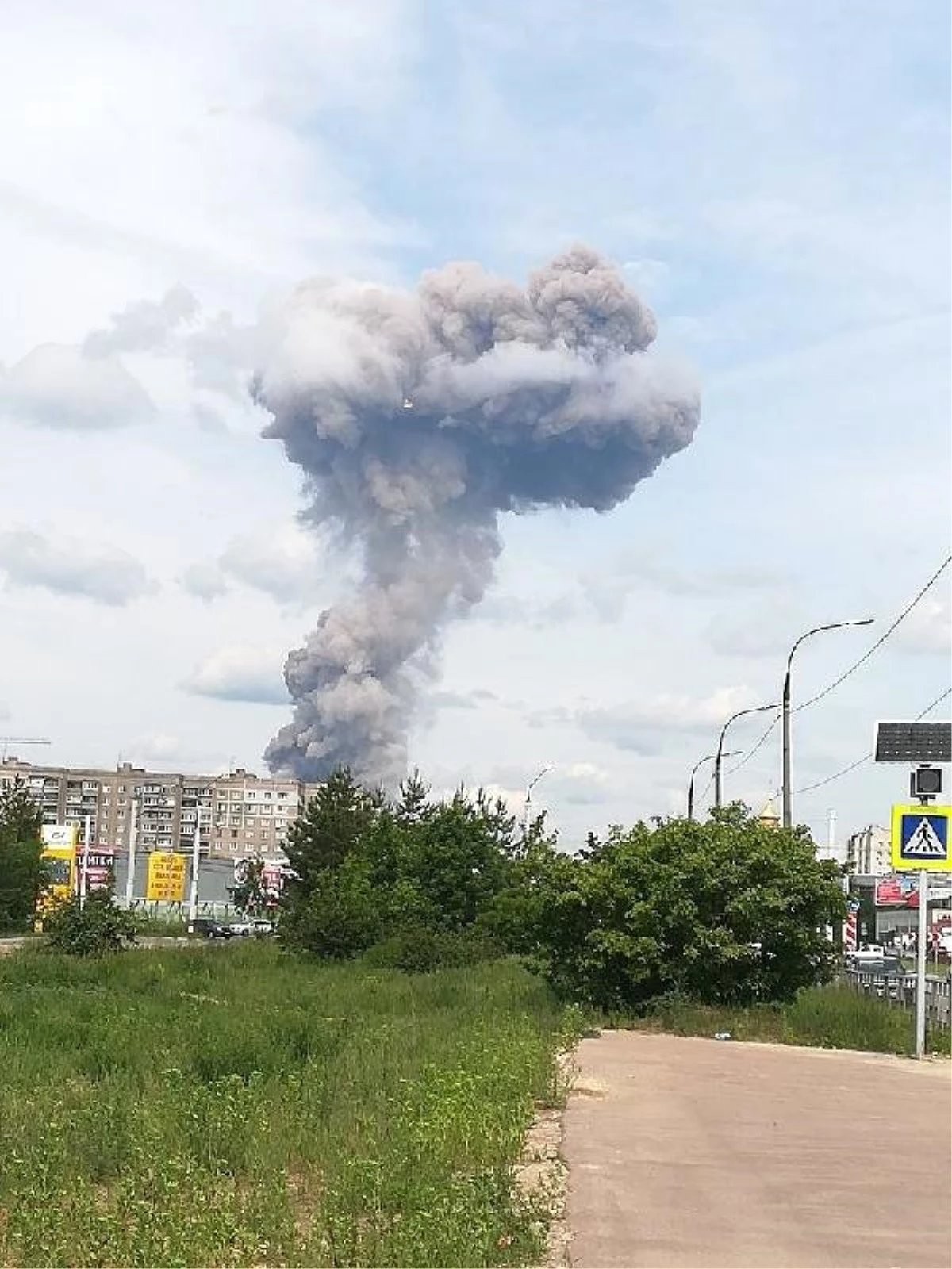 Rusya\'da mühimmat fabrikasında büyük patlama