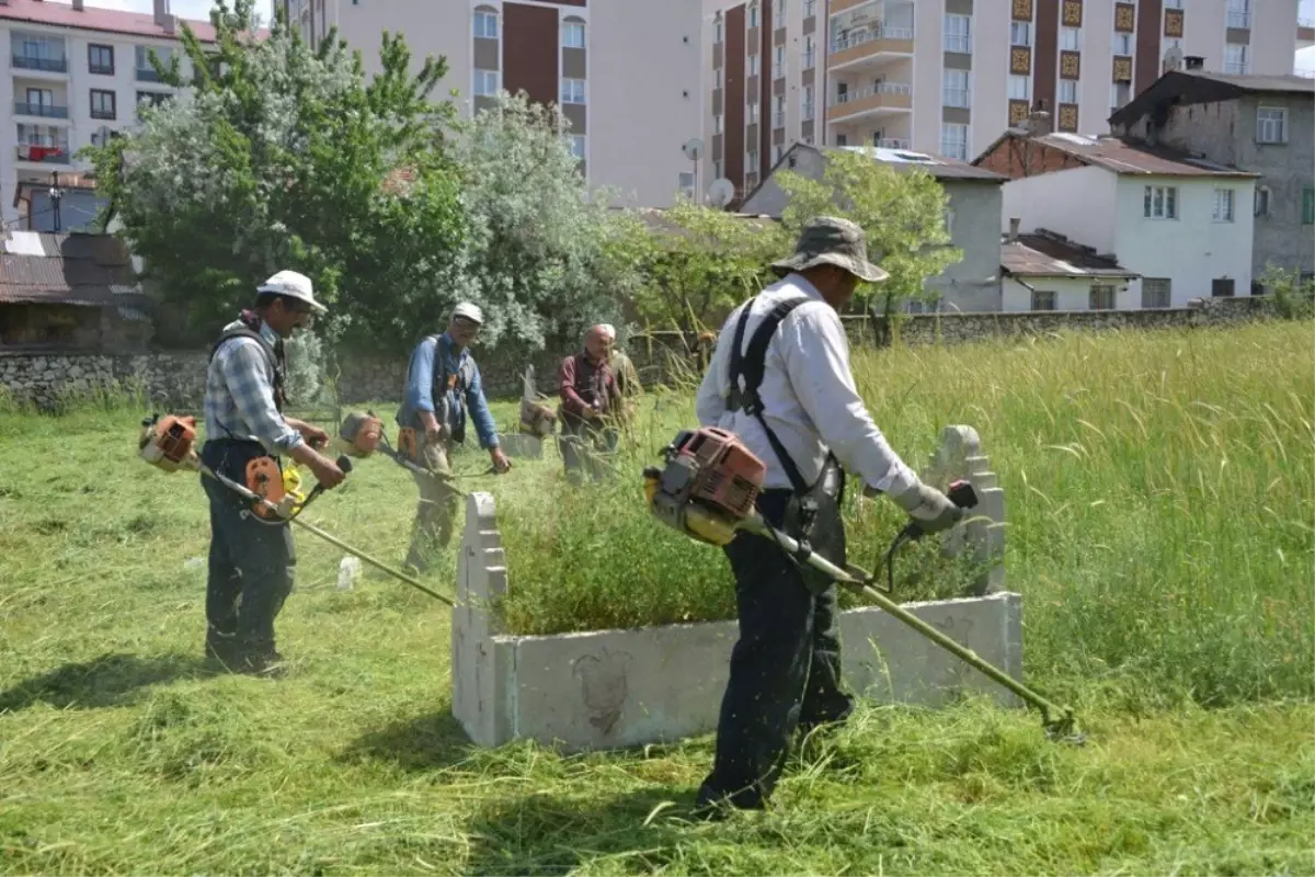 Sivas\'ta mezarlar bayrama hazırlanıyor