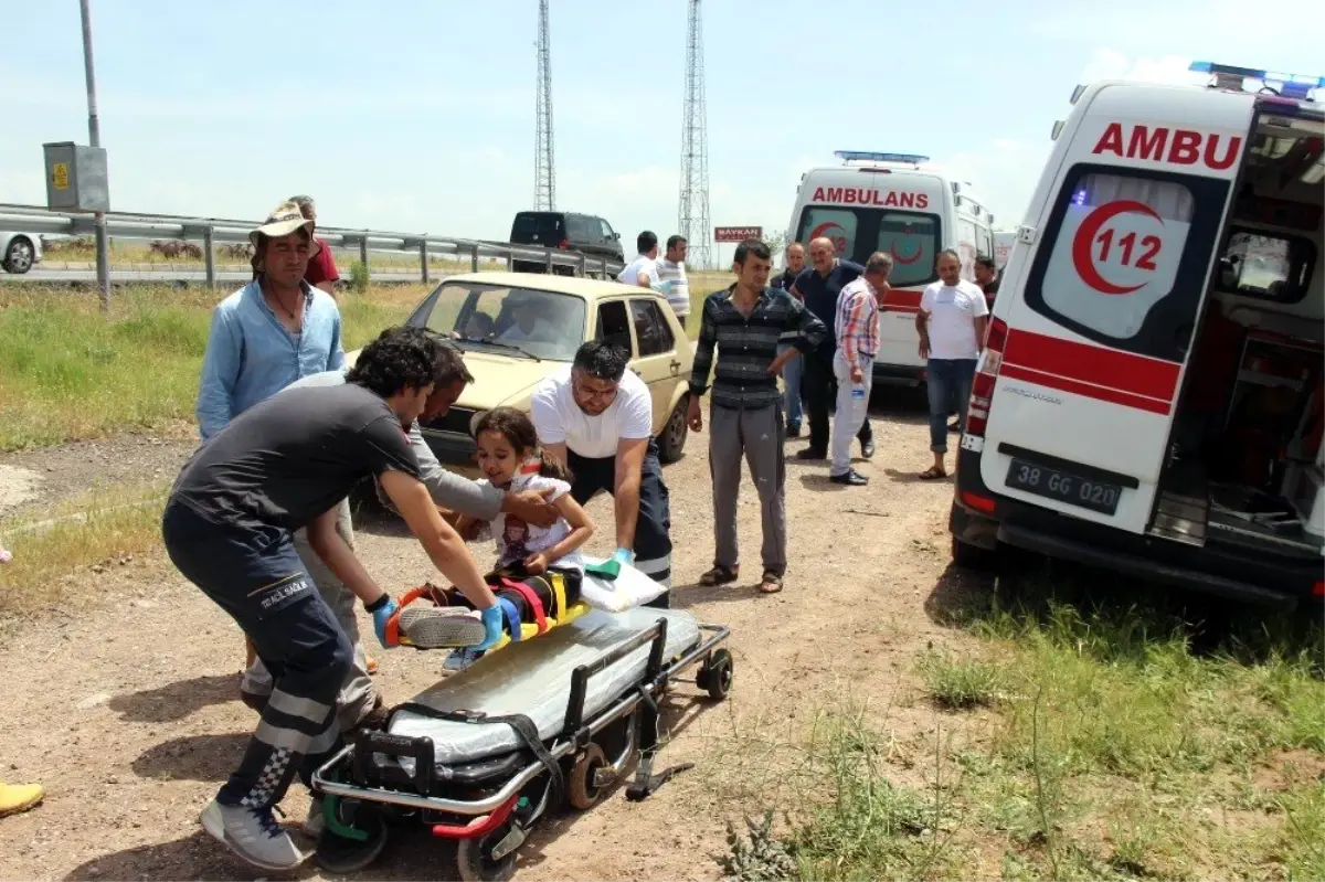 Takla atan otomobilde can pazarı: 5 yaralı