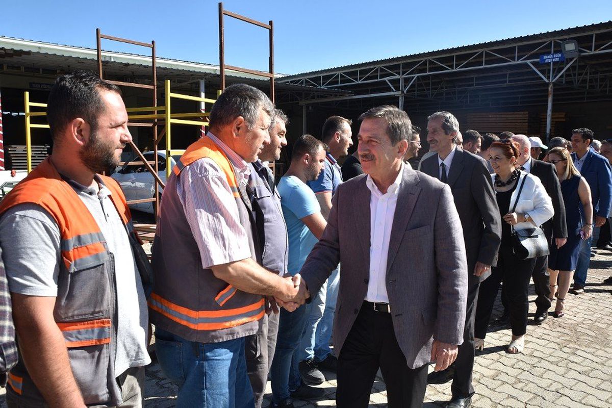 Tepebaşı ailesi bayramlaştı